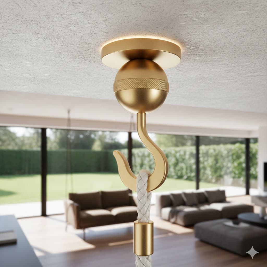 Ceiling Mount Swing Hook
