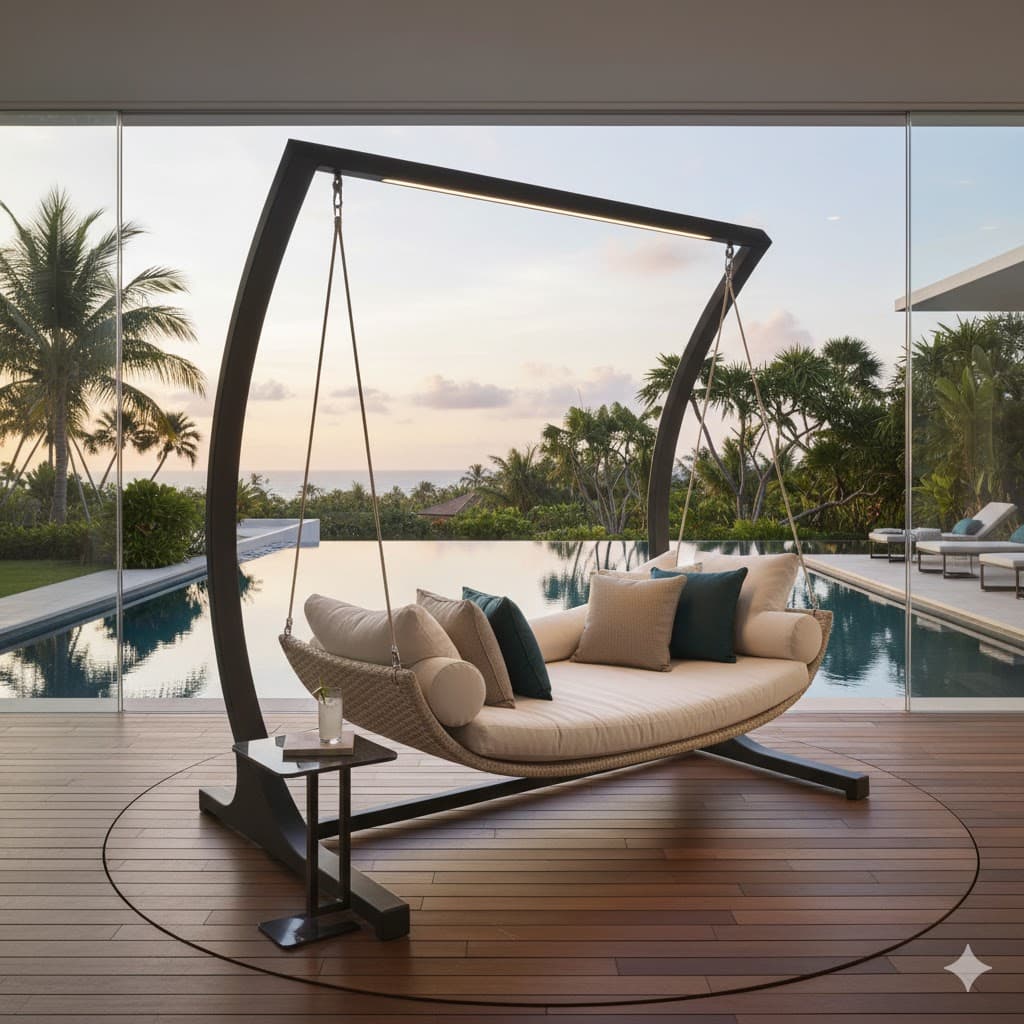 Hammock Style Patio Swing