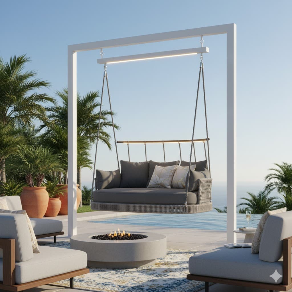 Modern Patio Swing