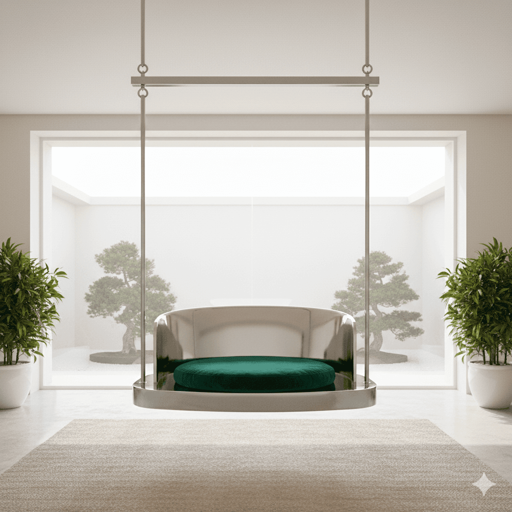 Polished Chrome Swing