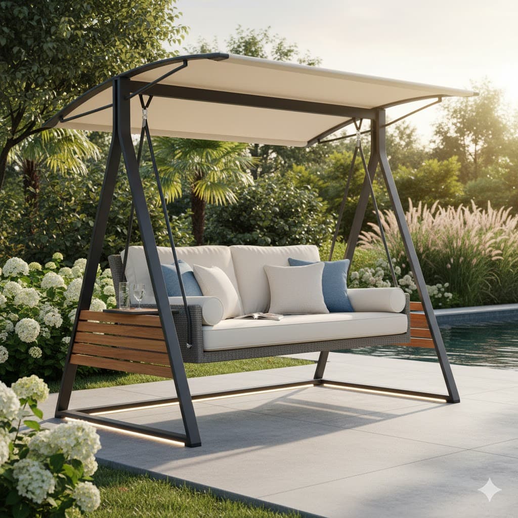 Two-Seater Garden Swing