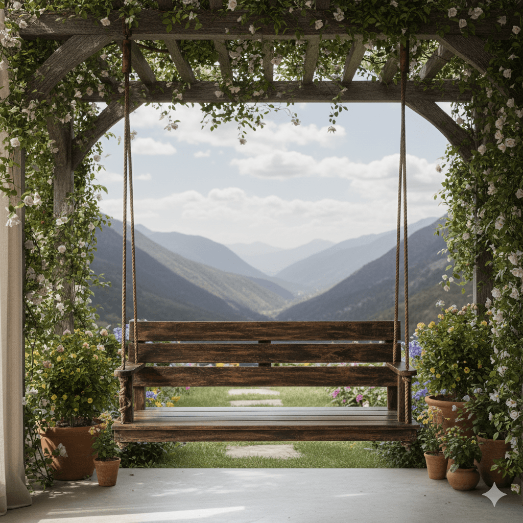 Vintage Finish Swing