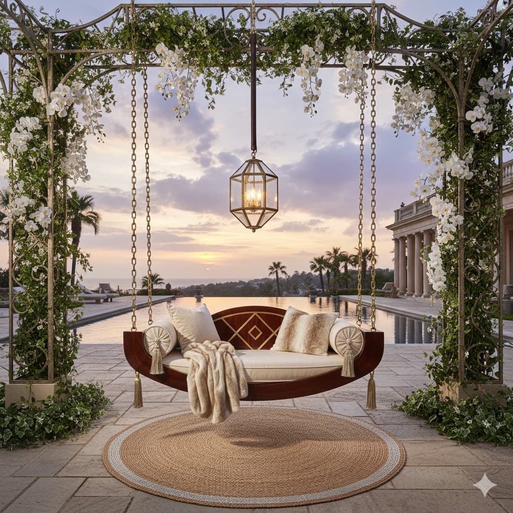 Vintage Style Chain Swing