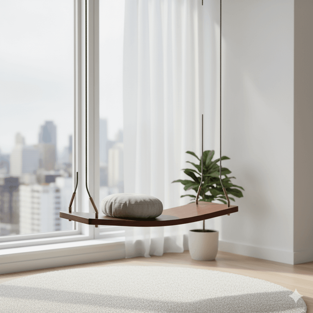 Compact Indoor Swing